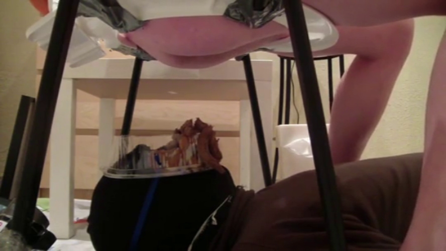 Chair for Humiliation Human Toilet Very Convenient to Use, We Test It in Practice. P1 [MPEG-4] (2025) [SD ]
