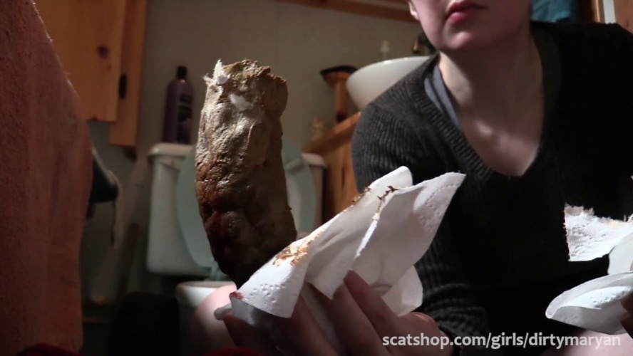 Pooping thick log at my in laws place - With Actress: DirtyMaryan [MPEG-4] (2025) [FullHD ]