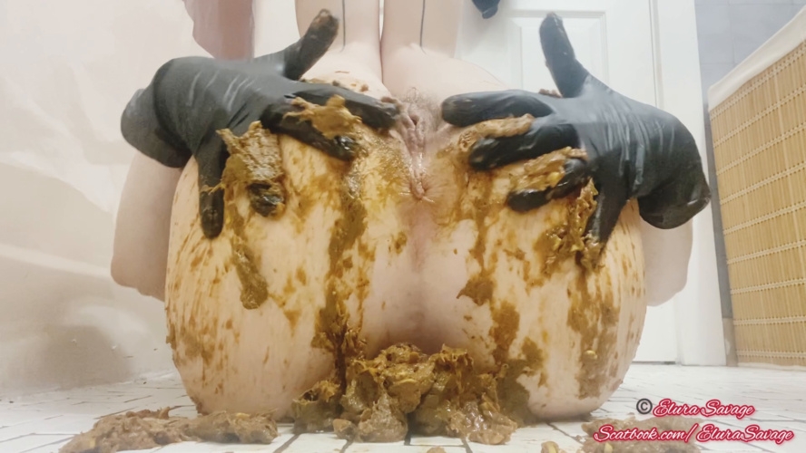 My First Poop Smearing - With Actress: Mistress Elura Savage [MPEG-4] (2025) [FullHD ]