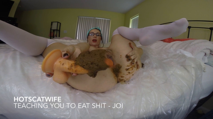 Teaching you to eat SHIT – Jerkoff Instructional P1 - With Actress: HotScatWife [MPEG-4] (2025) [FullHD ]