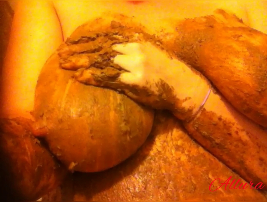 Smearing a Massive Shit! Shit-Stuffing with Dildo - With Actress: Allura [MPEG-4] (2026) [HD ]