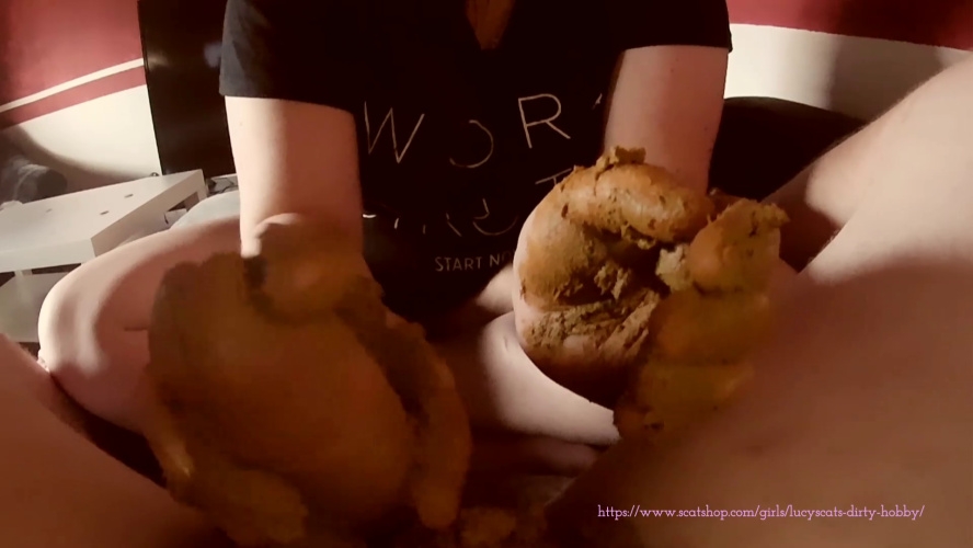 Lingerie poop ends in tasting shit smeared dick [MPEG-4] (2026) [FullHD ]